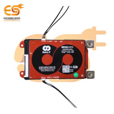 Smart BMS LiFePO4 16S 48V 100A Common Port with Balance